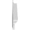 Ekena Millwork Acorn Architectural Grade PVC Combination Pediment, 48"W x 18-7/8"H x 2-3/4"P (Pitch 6/12) PEDPC048X190ACR00 - alternate 4